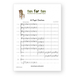 Fugal Overture (Holst) - arranged for Brass Dectet